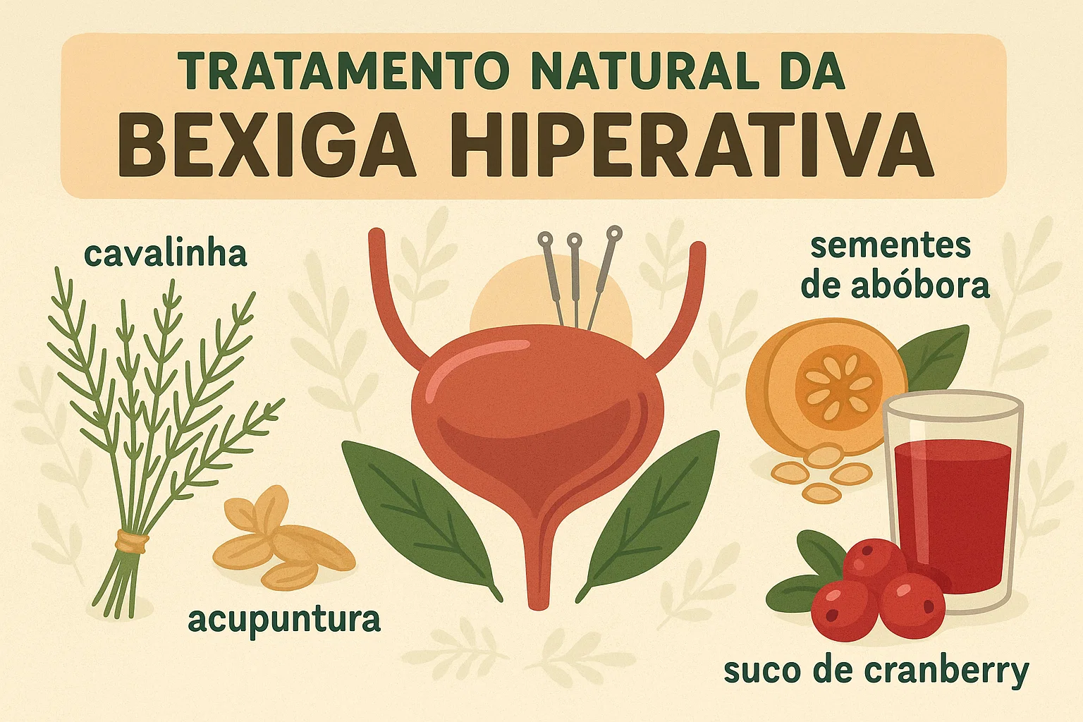 Tratamento Natural da Bexiga Hiperativa – Guia Completo 2026