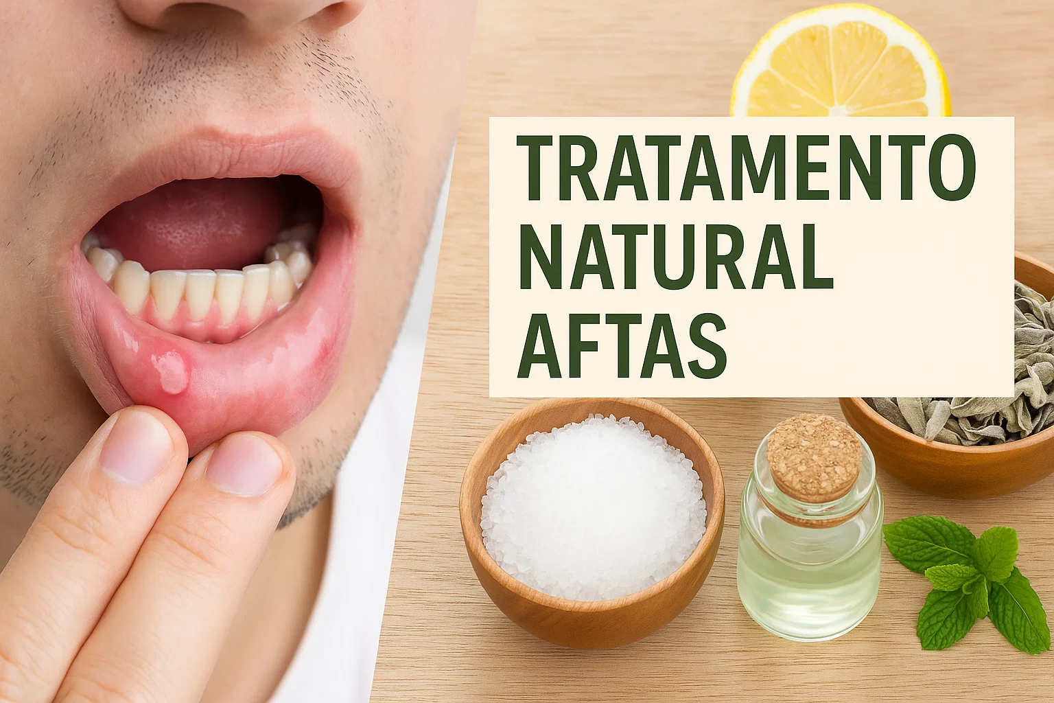 Tratamentos Naturais para Aftas: Como Aliviar e Curar Rapidamente