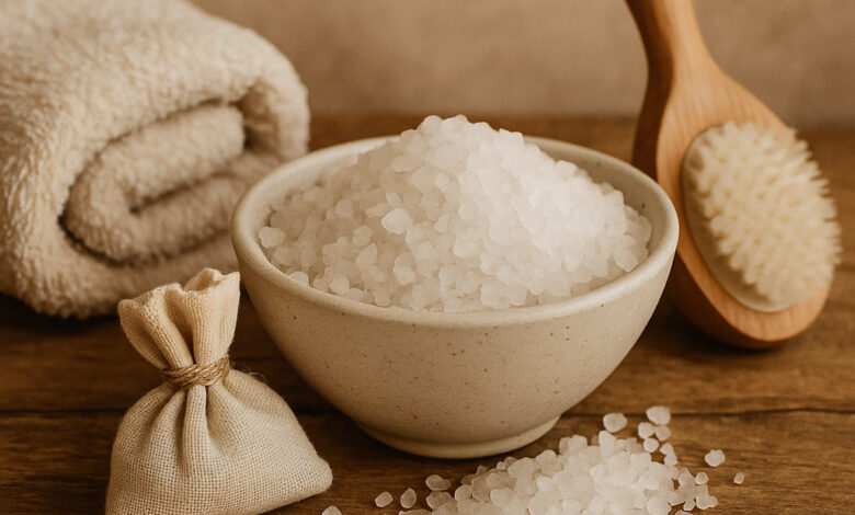 Banhos de Sal Grosso: Poderosa Limpeza Energética! em Terapias Banhos de Sal Grosso: Poderosa Limpeza Energética!