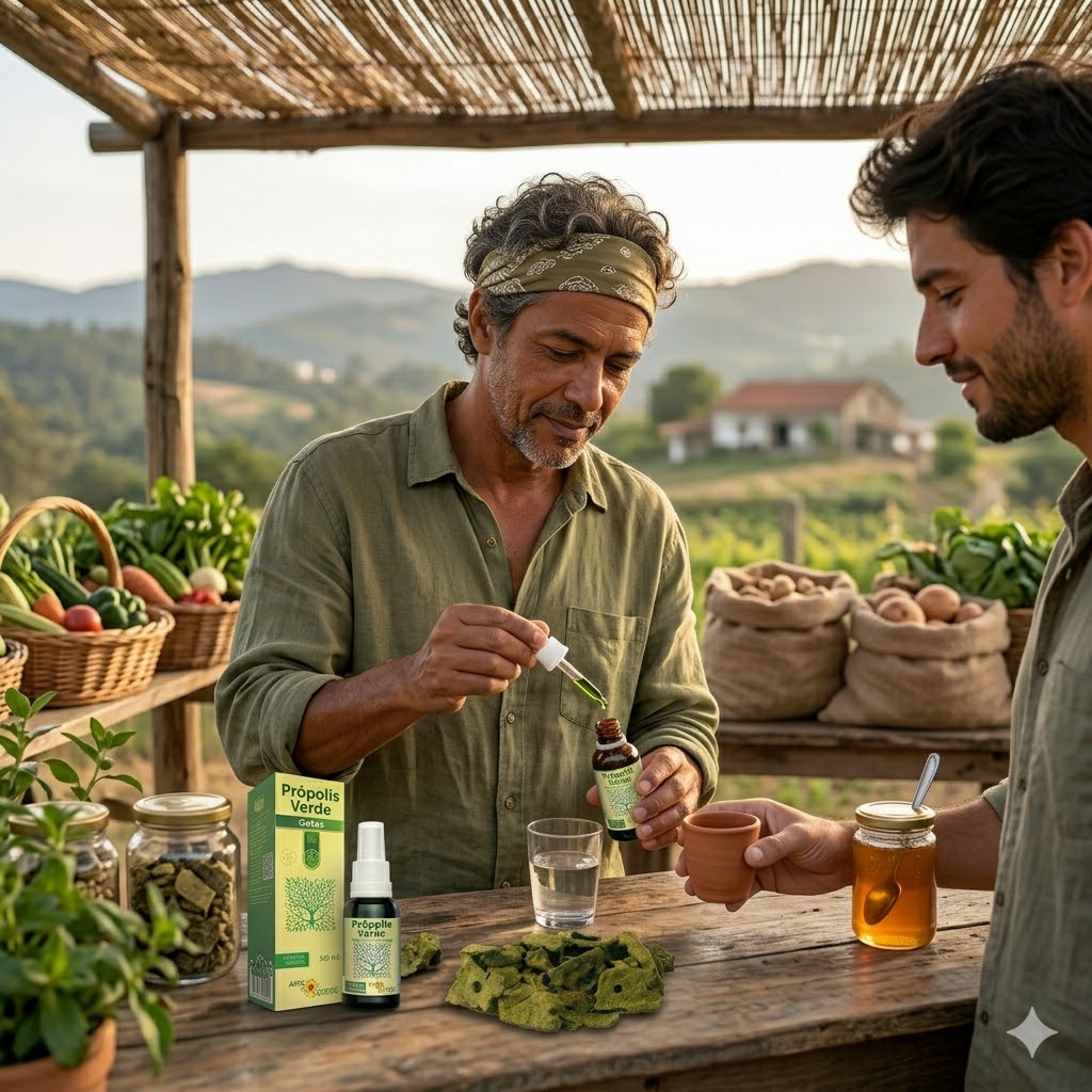 Própolis Verde: O Poder Natural Que Está a Conquistar a Saúde em Plantas & Vitaminas propolis gotas