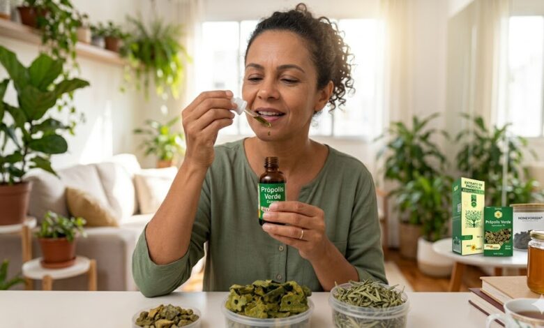 Própolis Verde: O Poder Natural Que Está a Conquistar a Saúde em Plantas & Vitaminas Própolis Verde: O Poder Natural Que Está a Conquistar a Saúde