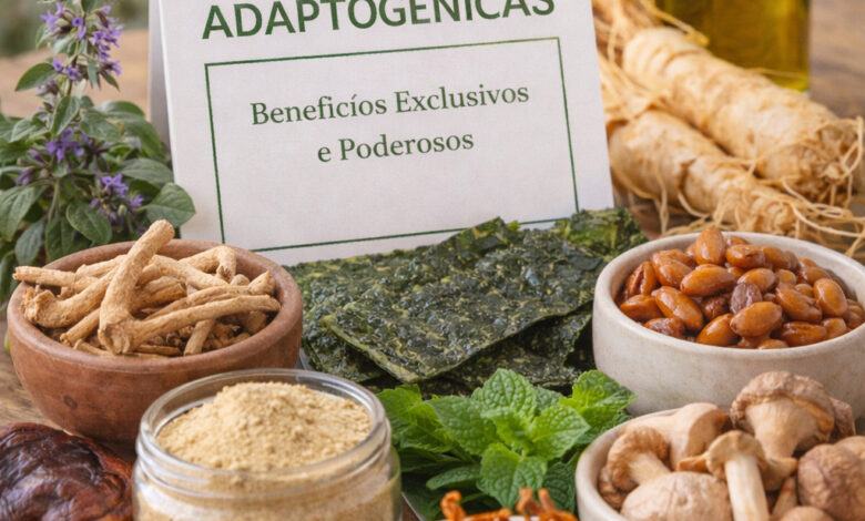 Plantas Adaptogénicas: Benefícios Exclusivos e Poderosos em Plantas & Vitaminas Plantas Adaptogénicas: Benefícios Exclusivos e Poderosos