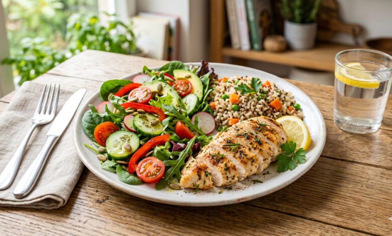 Prato Equilibrado: Essencial para Uma Alimentação Saudável em Alimentação Prato Equilibrado: Essencial para Uma Alimentação Saudável