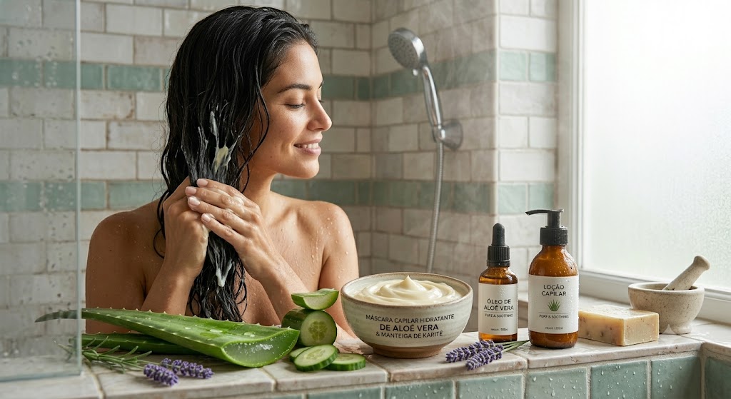 Aloe Vera: propriedades, usos e cuidados no tratamento natural em Plantas & Vitaminas usar aloe vera nos cabelos