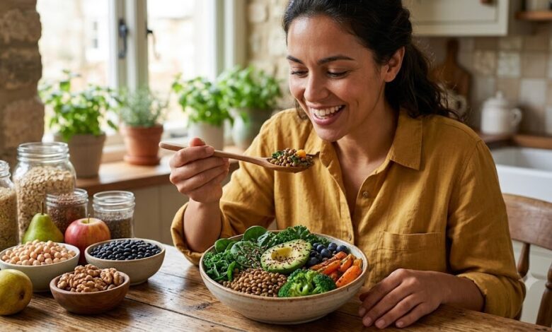 O Papel das Fibras na Saúde Intestinal: Benefícios, Tipos e os Melhores Alimentos Ricos em Fibras em Alimentação O Papel das Fibras na Saúde Intestinal: Benefícios, Tipos e os Melhores Alimentos Ricos em Fibras